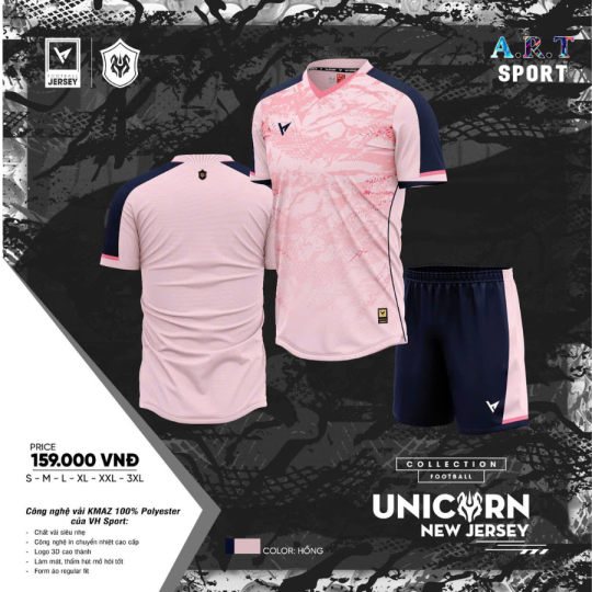 Quần áo đá banh VH Unicorn 