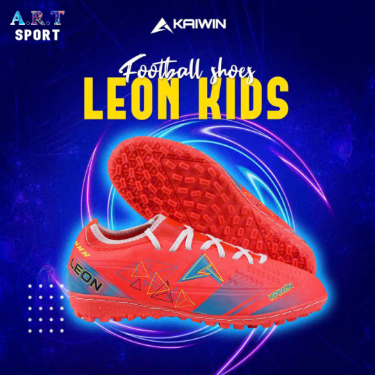 Giày bóng đá LEON KIDS cao cấp Bền bỉ và chắc chắn, kháng khuẩn ,thấm hút mồ hôi ,đảm bảo độ bền