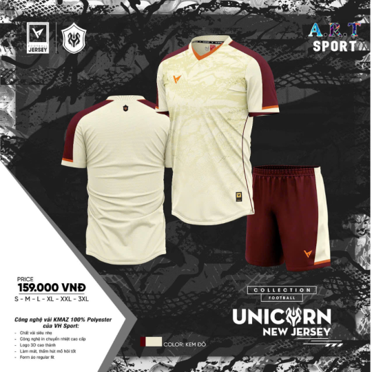 Quần áo đá banh VH Unicorn 