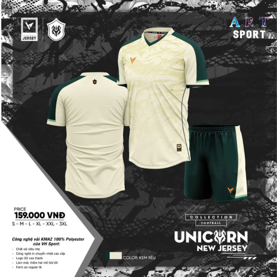 Quần áo đá banh VH Unicorn 