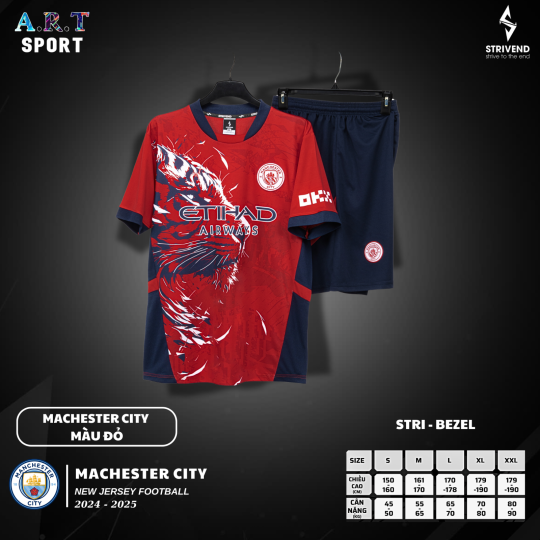 Bộ Quần Áo Thể Thao Bóng Đá SPORT CLB MC XANH - Đồ thể thao Chất Vải Mát Mẻ new 2024