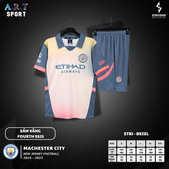 Bộ Quần Áo Thể Thao Bóng Đá SPORT CLB MC XANH - Đồ thể thao Chất Vải Mát Mẻ new 2024