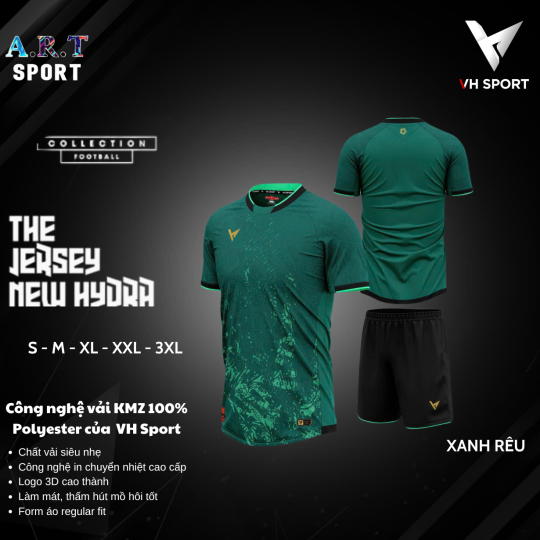 Quần áo đá bóng VH Hydra