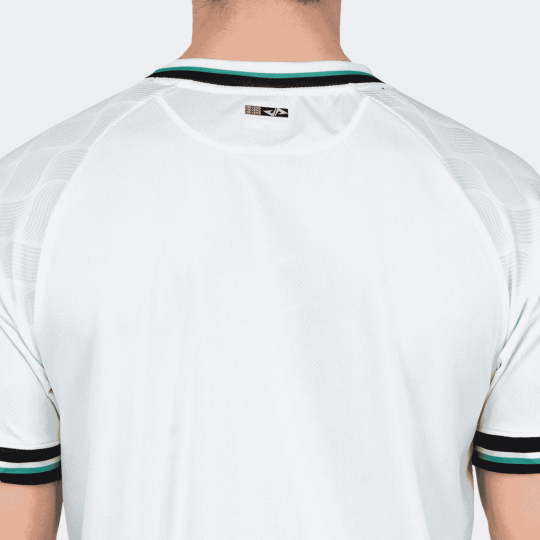 Bộ Quần Áo Bóng Đá Strivend V6 Trắng Xanh