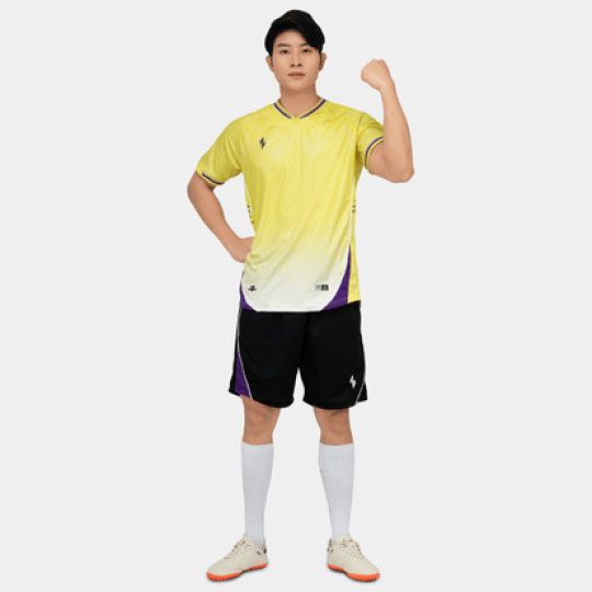 Bộ Quần Áo Bóng Đá Strivend V6 Vàng