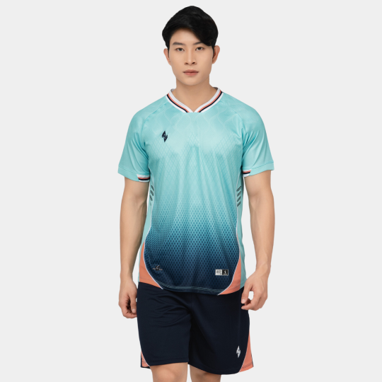 Bộ Quần Áo Bóng Đá Strivend V6 Xanh Ngọc