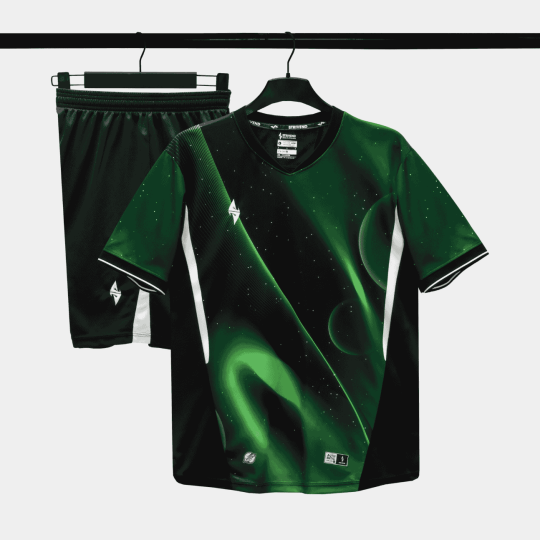 Bộ Quần Áo Bóng Đá Strivend V7 Galaxy Đen