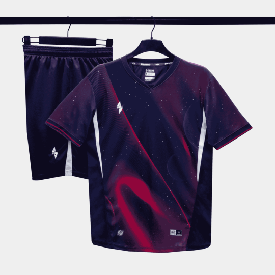 Bộ Quần Áo Bóng Đá Strivend V7 Galaxy Tím