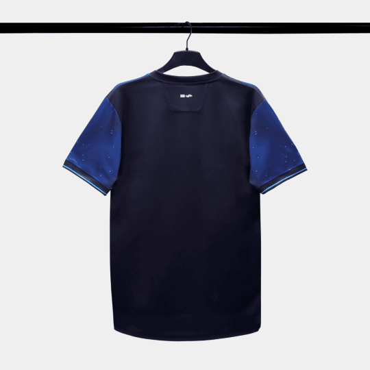 Bộ Quần Áo Bóng Đá Strivend V7 Galaxy Xanh Đen