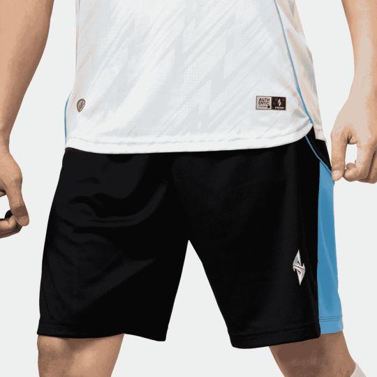 Bộ Quần Áo Bóng Đá Strivend V8 Trắng Xanh