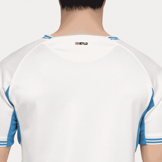 Bộ Quần Áo Bóng Đá Strivend V8 Trắng Xanh