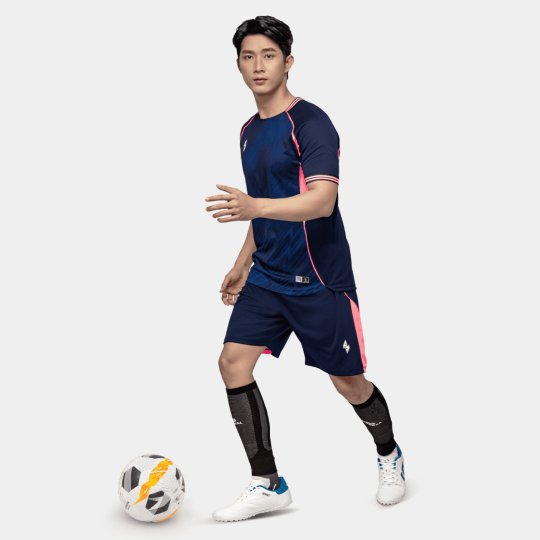 Bộ Quần Áo Bóng Đá Strivend V8 Xanh Đen