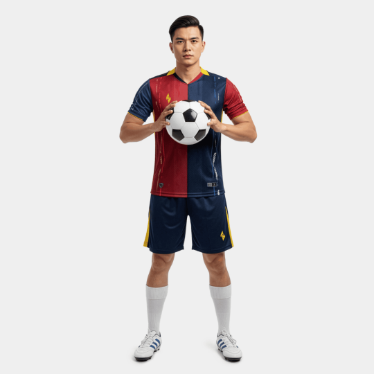 Bộ Quần Áo Bóng Đá Strivend V9 Xanh Đen