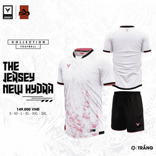 Quần áo đá banh không logo VH-HYDRA