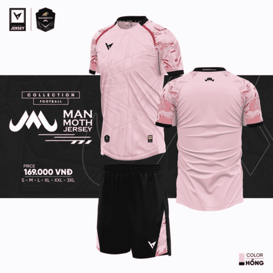 Quần áo đá banh không logo VH MAN MOTH